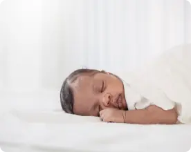 immigrant baby sleeping