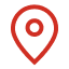red pointer map location