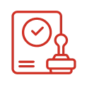 red confirmation message emoticon
